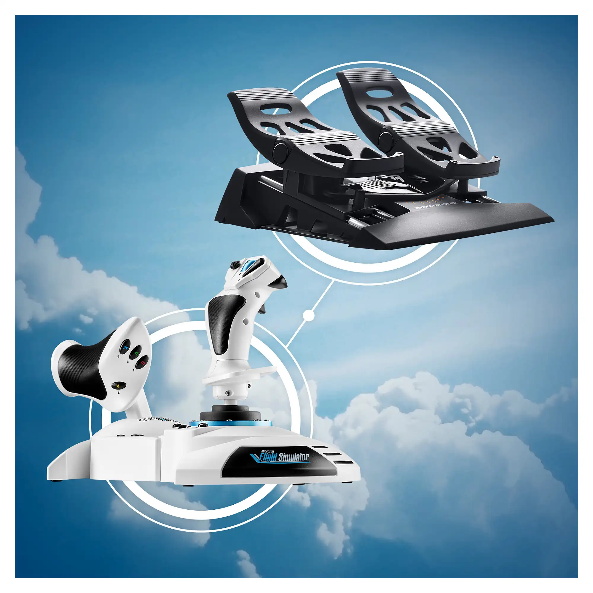 Thrustmaster T Flight Hotas One MS Flight Simulator Edition Zubehoer Gaming