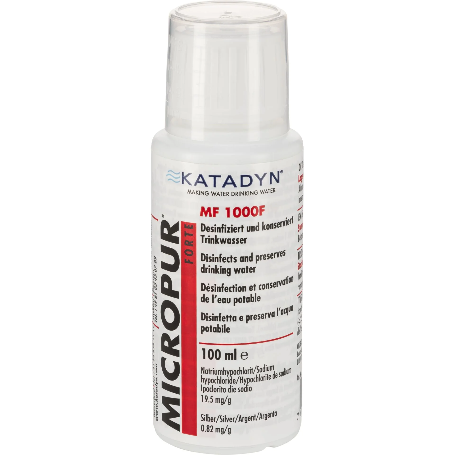 Katadyn Micropur Forte MF 1000F 100 ml Fluessigkeit Camping