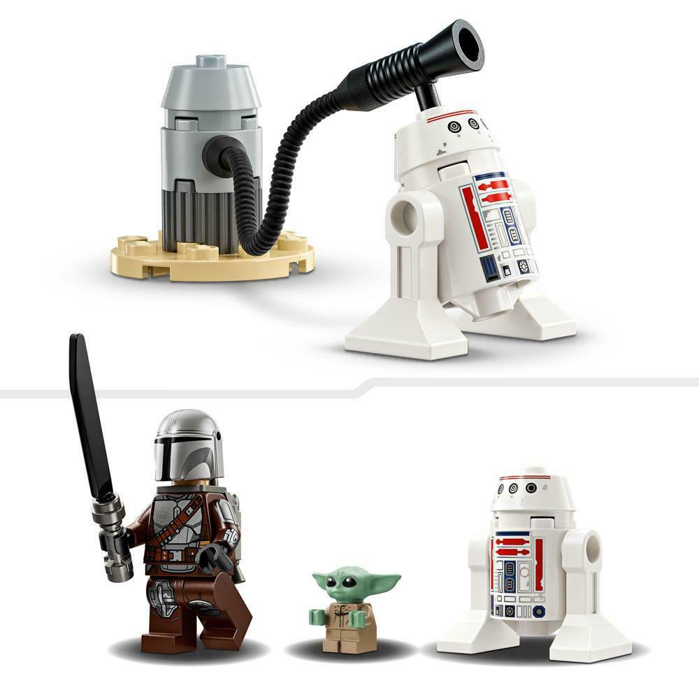 LEGO Bauspielzeug  Mandos und Grogus N 1 Starfighter Star Wars Wohnaccessoires