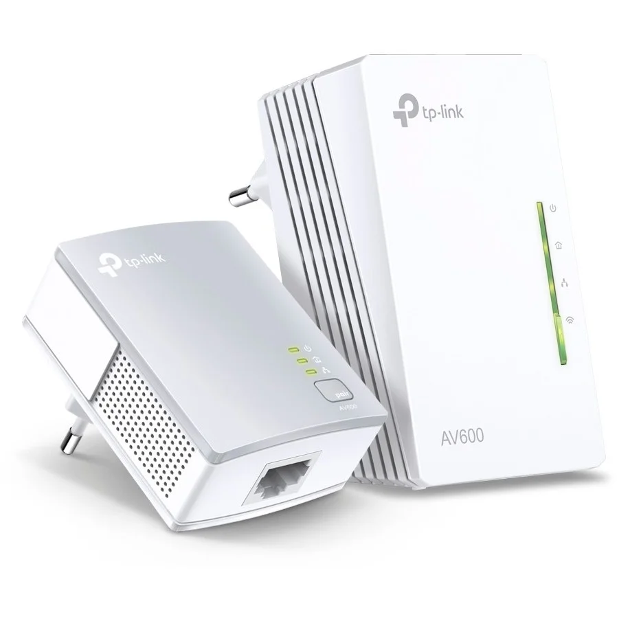 TP Link AV600 300Mbit s WLAN Powerline Extender KIT Netzwerk