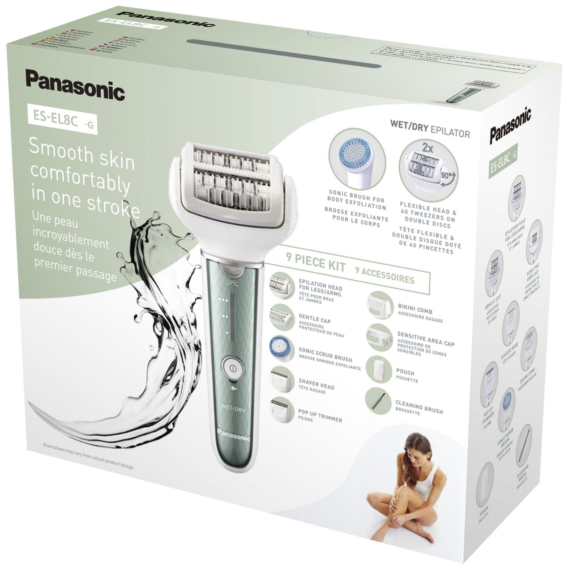 Panasonic ES EL 8 C G503 Rasierer & Epilierer