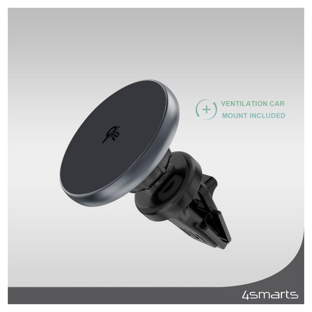 4SMARTS qi2 kfz ladeset  grau Akkus Powerbanks & Kabel