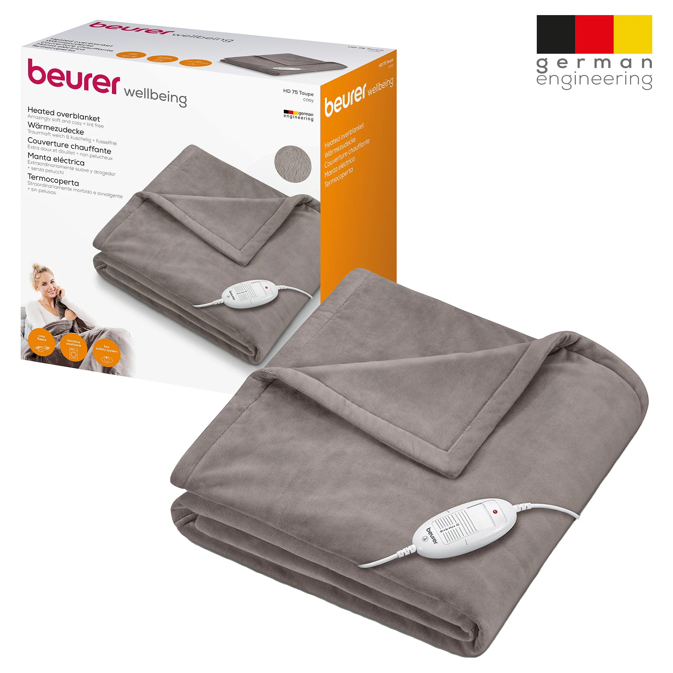 Beurer HD 75 taupe Wellnessgeraete