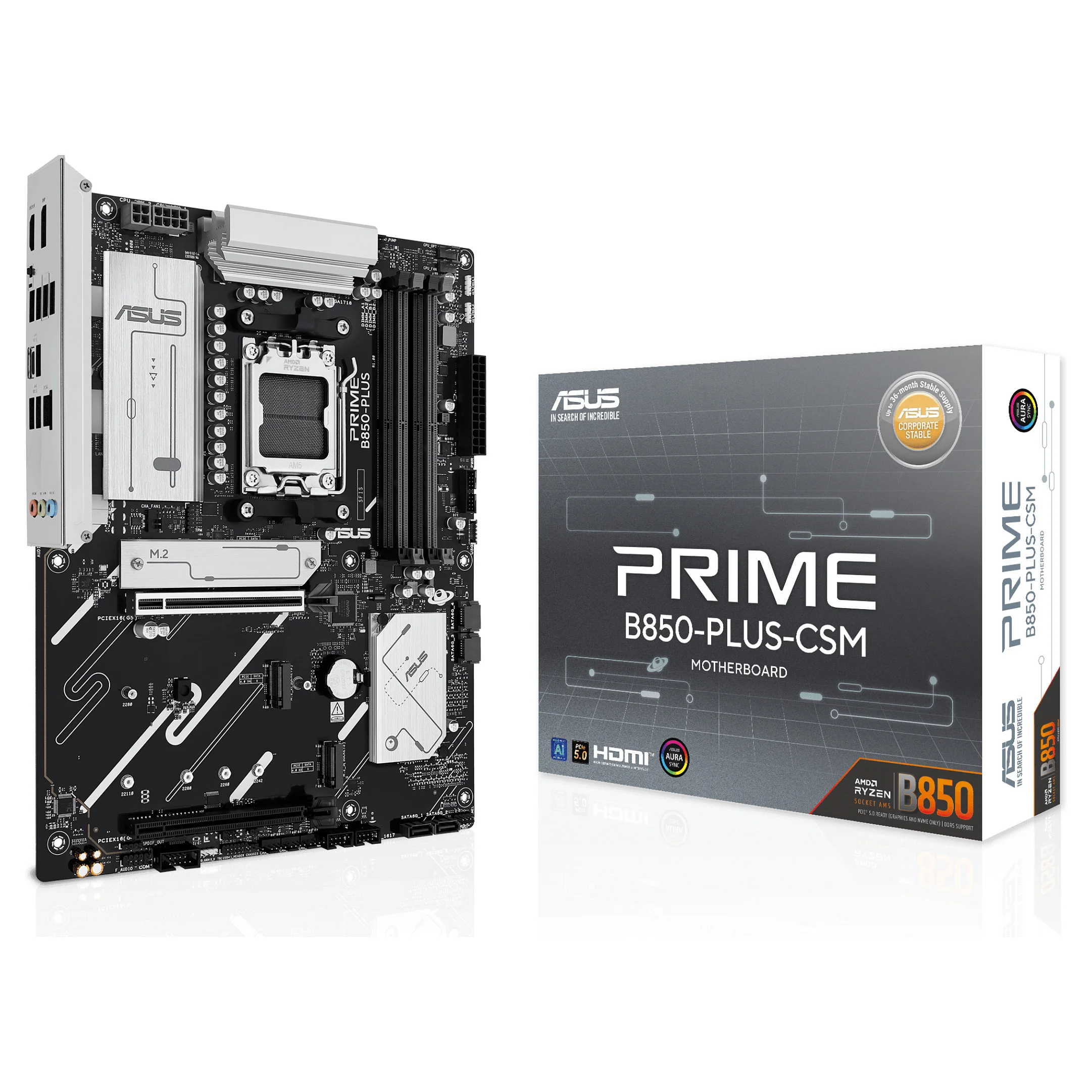 ASUS PRIME B850 PLUS CSM AMD B850 Sockel AM5 ATX PC-Zubehoer
