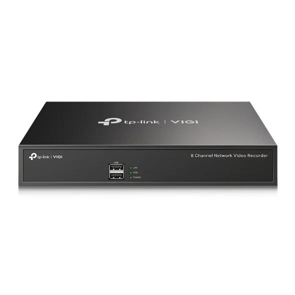TP Link VIGI 8 Kanal Netzwerk Video Recorder NVR mit PoE Unterstuetzung Netzwerk-Videorekorder