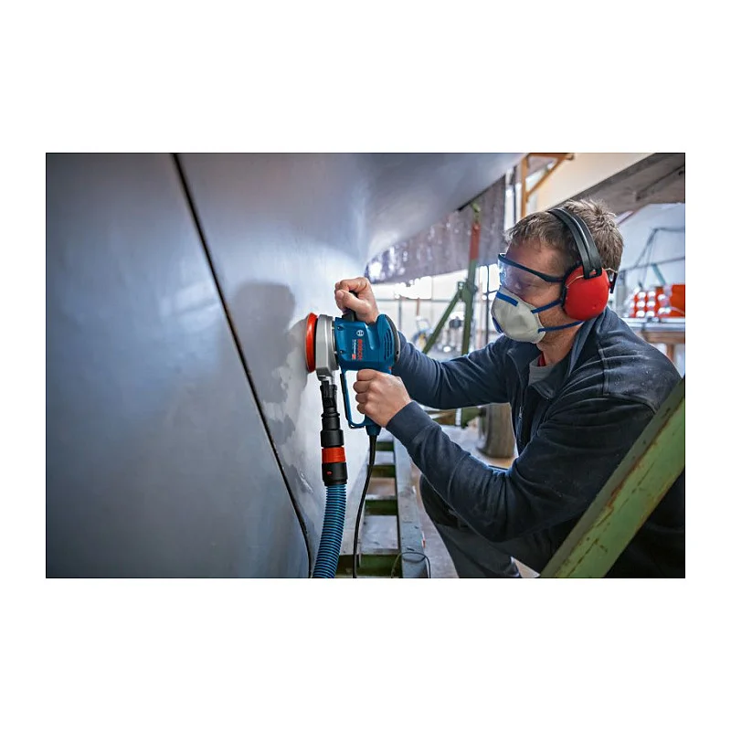 Bosch GEX 34 125 Karton Exzenterschleifer Schleifer Hobel & Fraesen