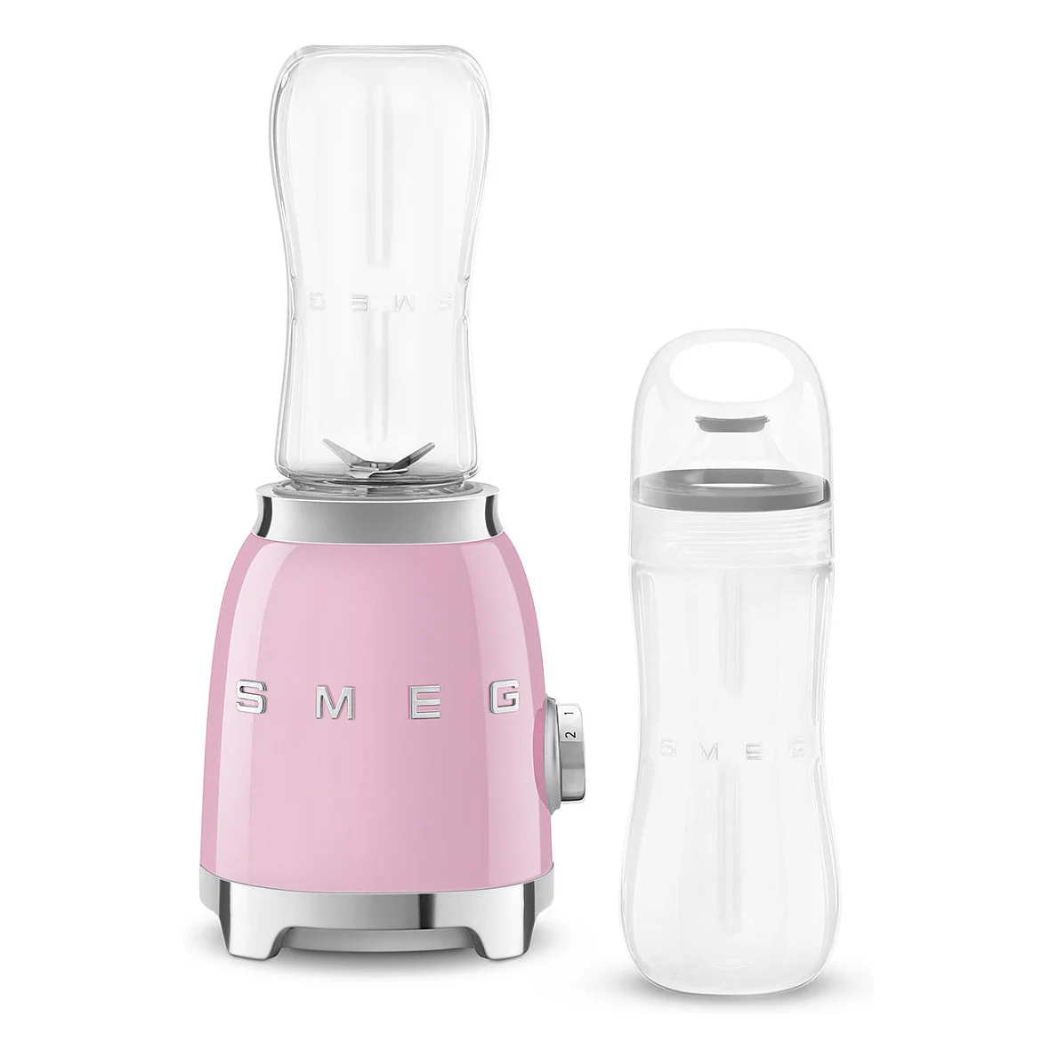 SMEG pbf01pkeu mixer aus edelstahl  rosa Kuechenkleingeraete