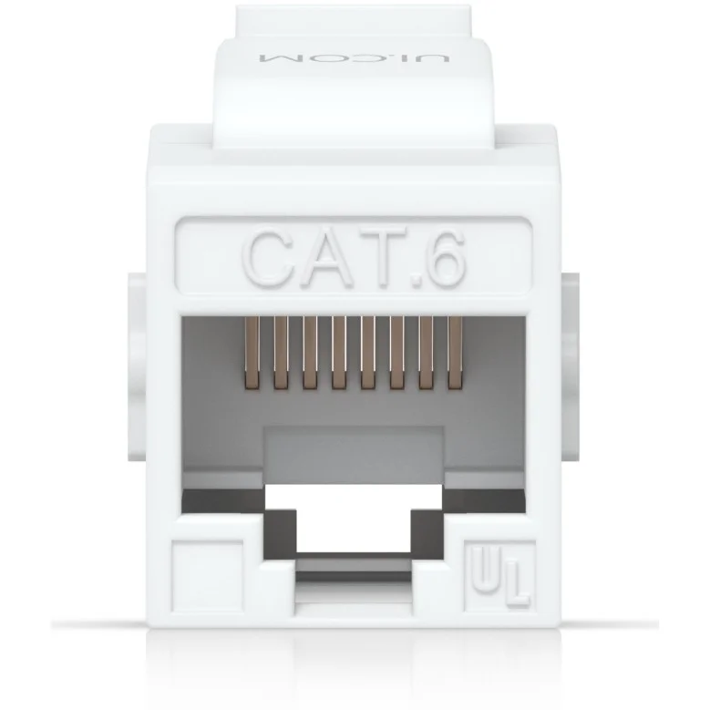 Ubiquiti Cat6 Keystone Coupler   12er Pack   UACC Keystone Coupler C6 Netzwerk