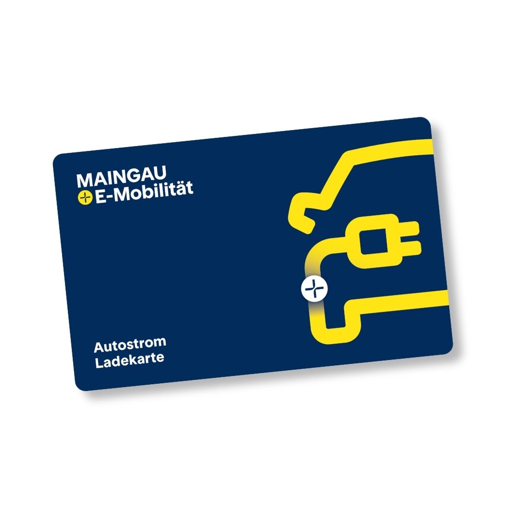MAINGAU Autostrom Ladekarte blau Ladezubehoer Wallboxen & Ladezubehoer RFID E-Mobilitaet