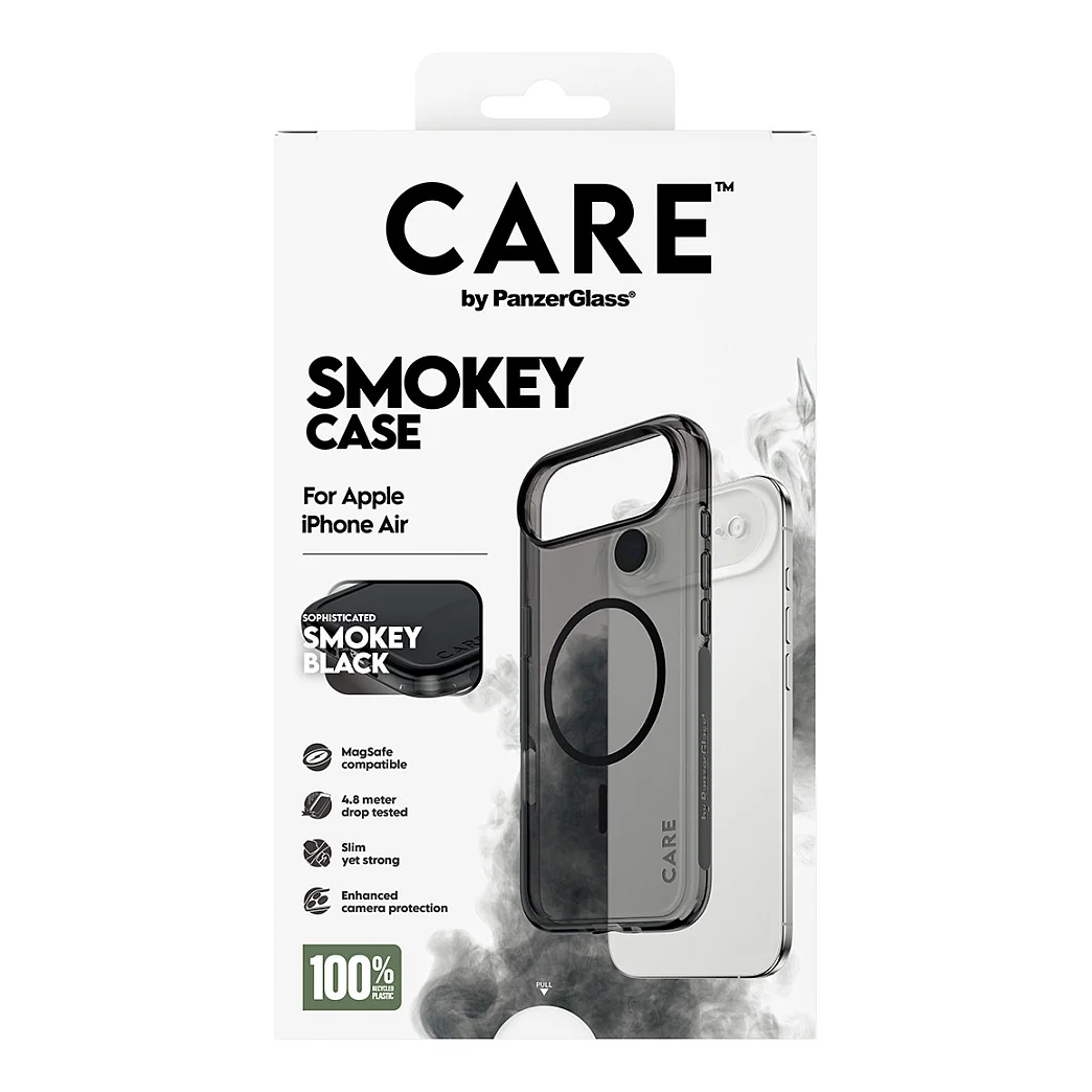 PanzerGlass CARE  by   Urban Explorer Case Smokey m  Schwarz MagSafe iPhone Air Notebook & Tablet Zubehoer