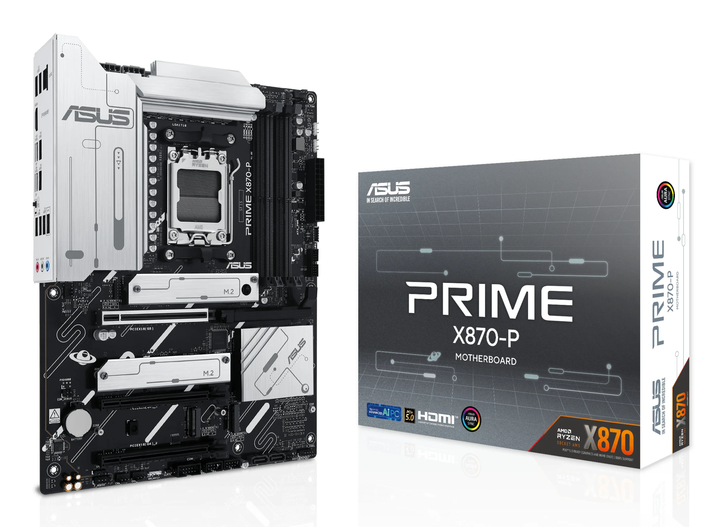 ASUS PRIME X870 P AMD X870 Sockel AM5 ATX PC-Zubehoer
