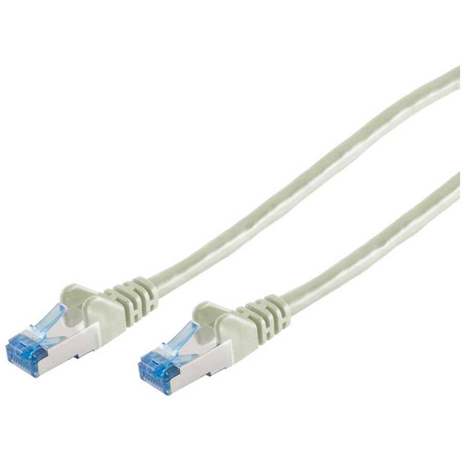 No Name Patchkabel CAT6a RJ45 S FTP PiMF 3m Grau PC-Zubehoer