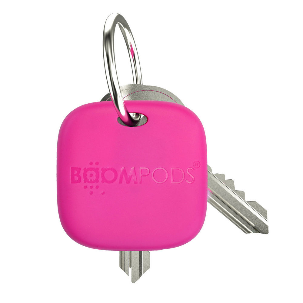 Boompods Boomtag Rechargeable  Pink Mobilfunk Zubehoer