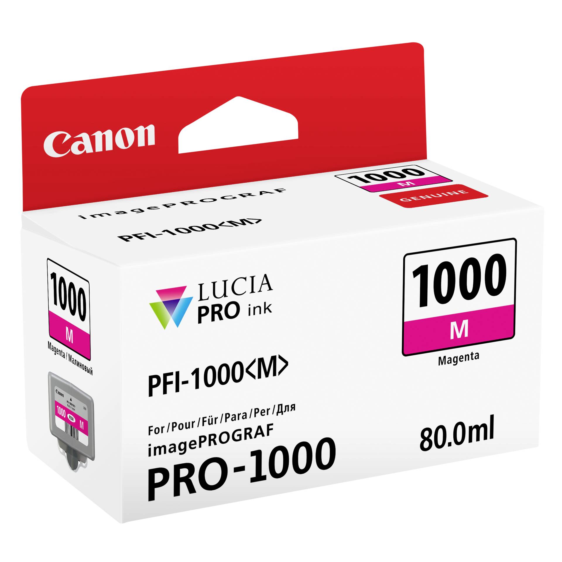 Canon PFI 1000M Tinte Magenta Drucker & Scanner