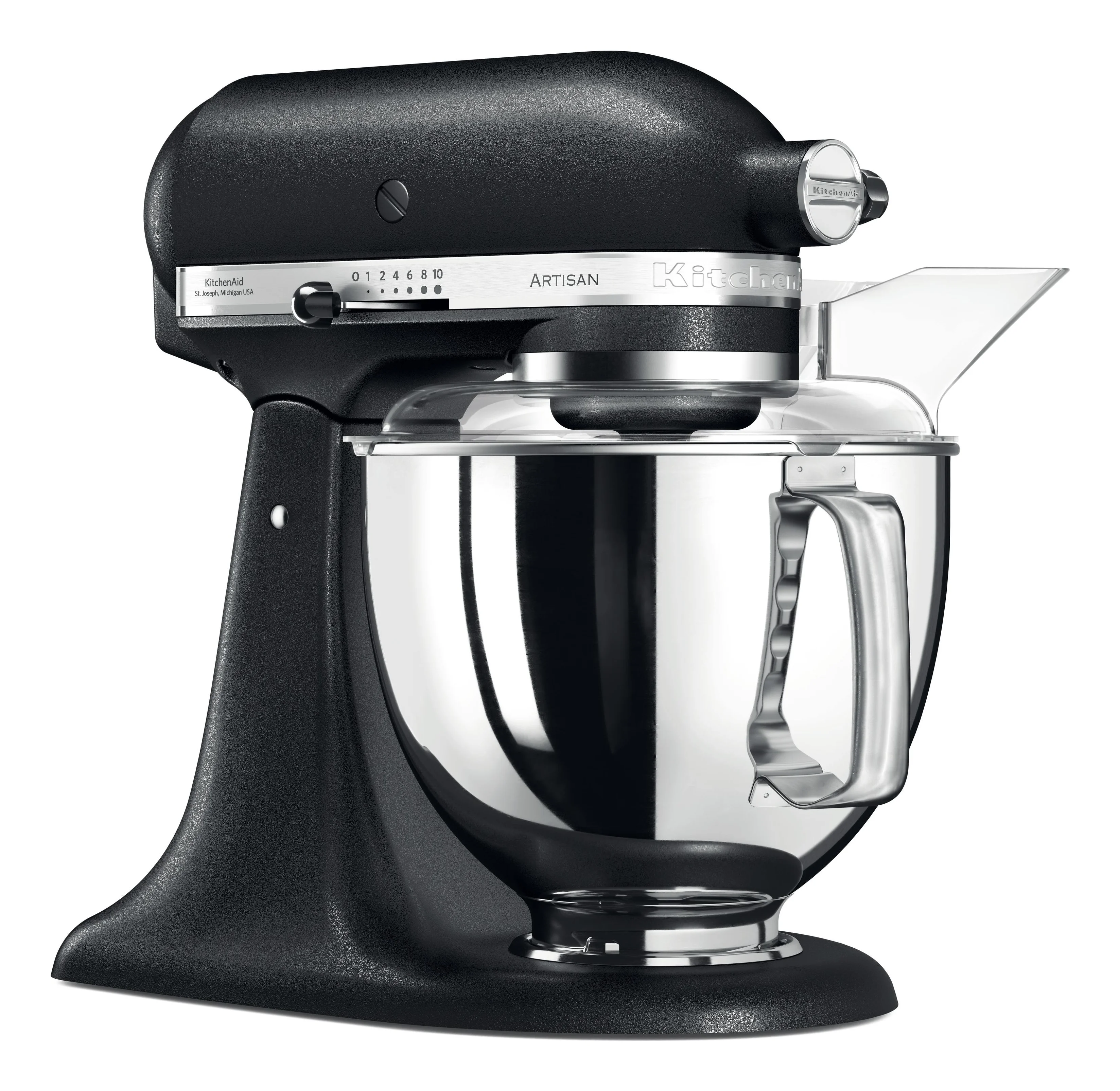 KitchenAid 5KSM175PSEBK Artisan Gusseisen Schwarz Kuechenmaschinen
