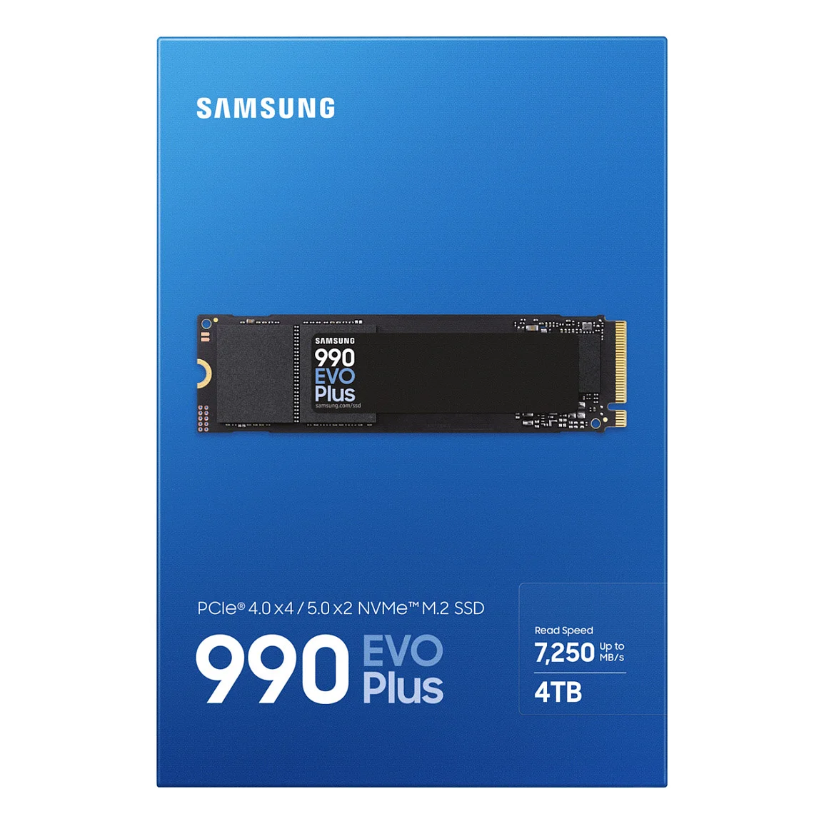 Samsung 990 EVO Plus NVMe  M 2 SSD   4 TB Speichermedien