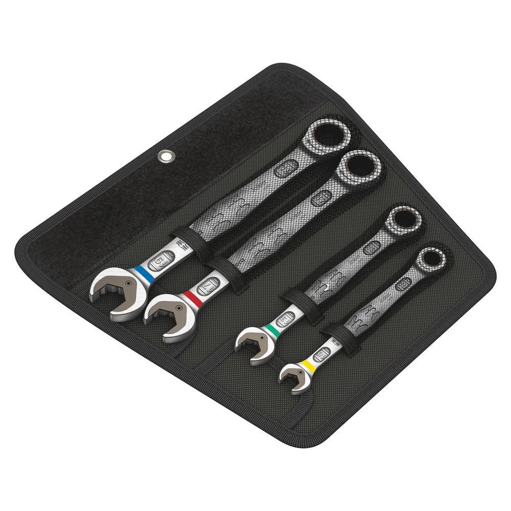 Wera Joker 4 tlg  Maul Ringratschenschluessel Satz Schraubendreher & Zangen