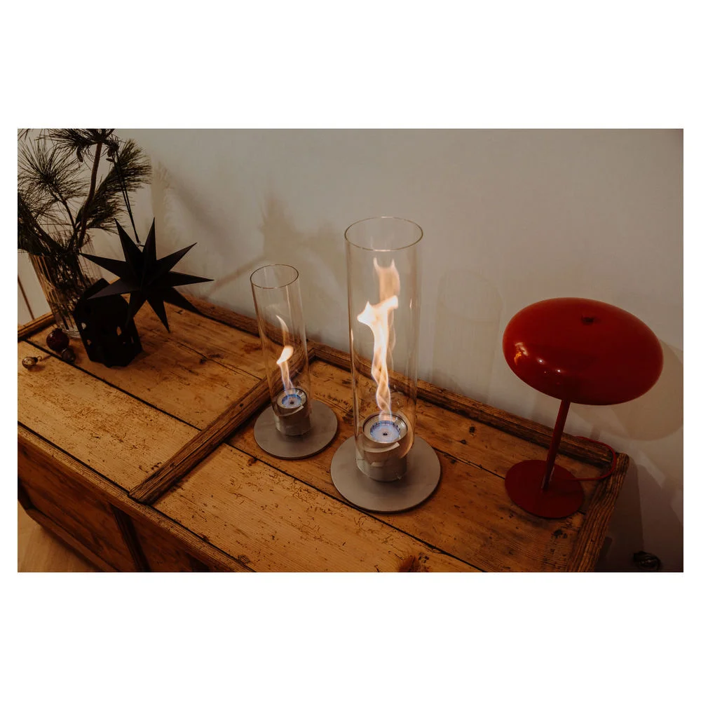 Hoefats Tischfeuer Spin 900  grau Grills