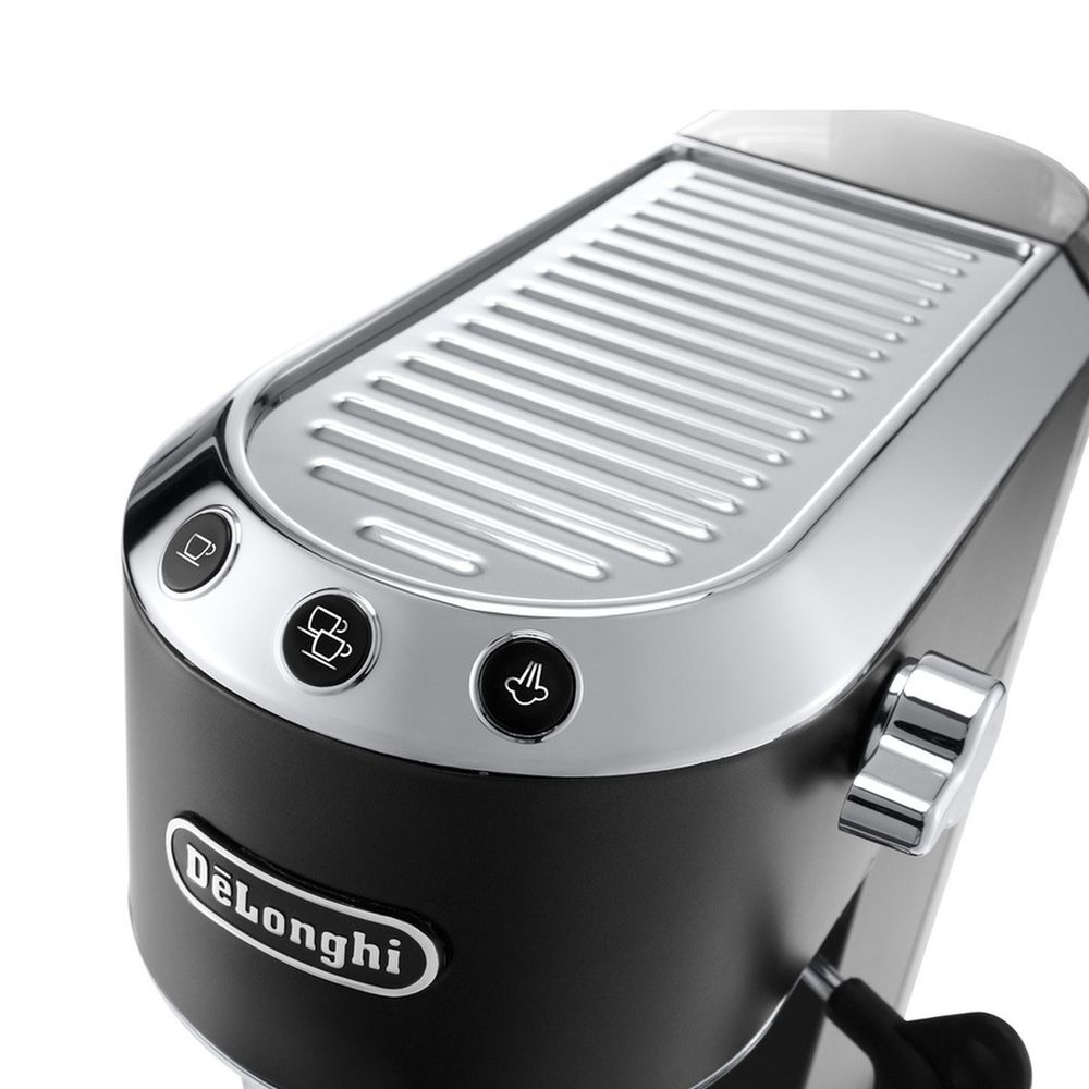 De Longhi EC 685 BK Dedica Style Siebtraegermaschinen Kaffeemaschinen