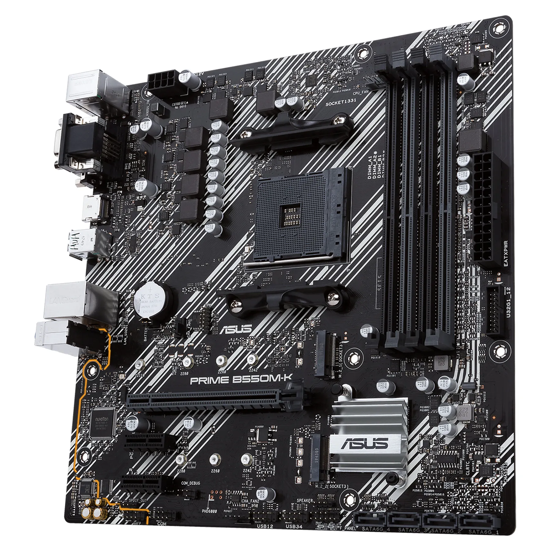 ASUS PRIME B550M K AMD B550 Sockel AM4 micro ATX PC-Zubehoer