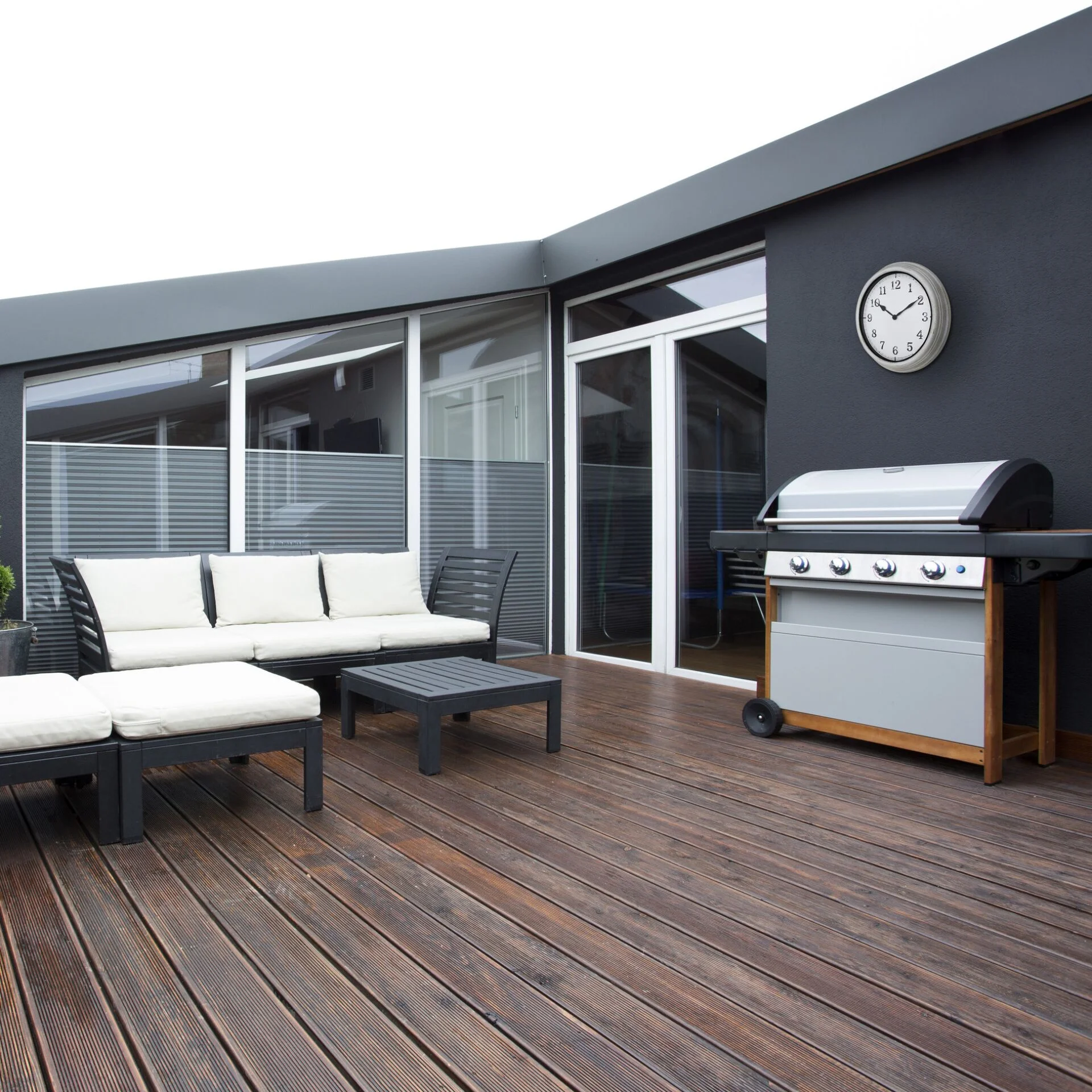 TFA Dostmann TFA 60 3067 02 Outdoor Metall Wanduhr Uhren