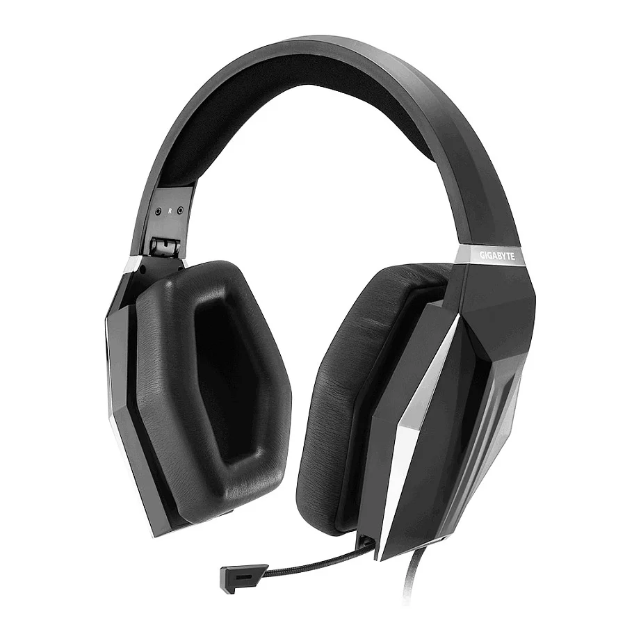 GIGABYTE Force H5 Kopfhoerer Kabelgebunden Kopfband Gaming Schwarz Over-Ear