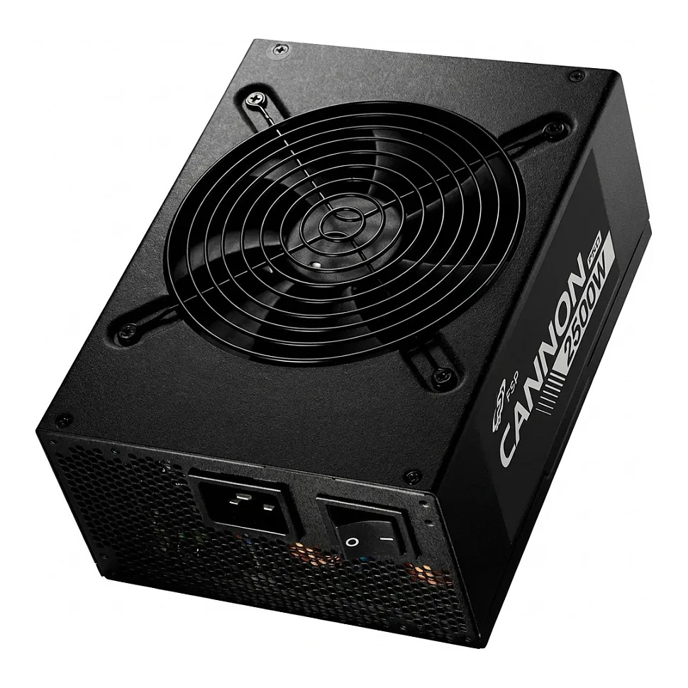 FSP CANNON PRO ATX3 1  2500W Netzteil 20 4 pin ATX ATX Schwarz Netzwerk