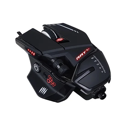 MadCatz RAT 6 Black Optical Gaming Mouse Tastaturen & Maeuse Home Office