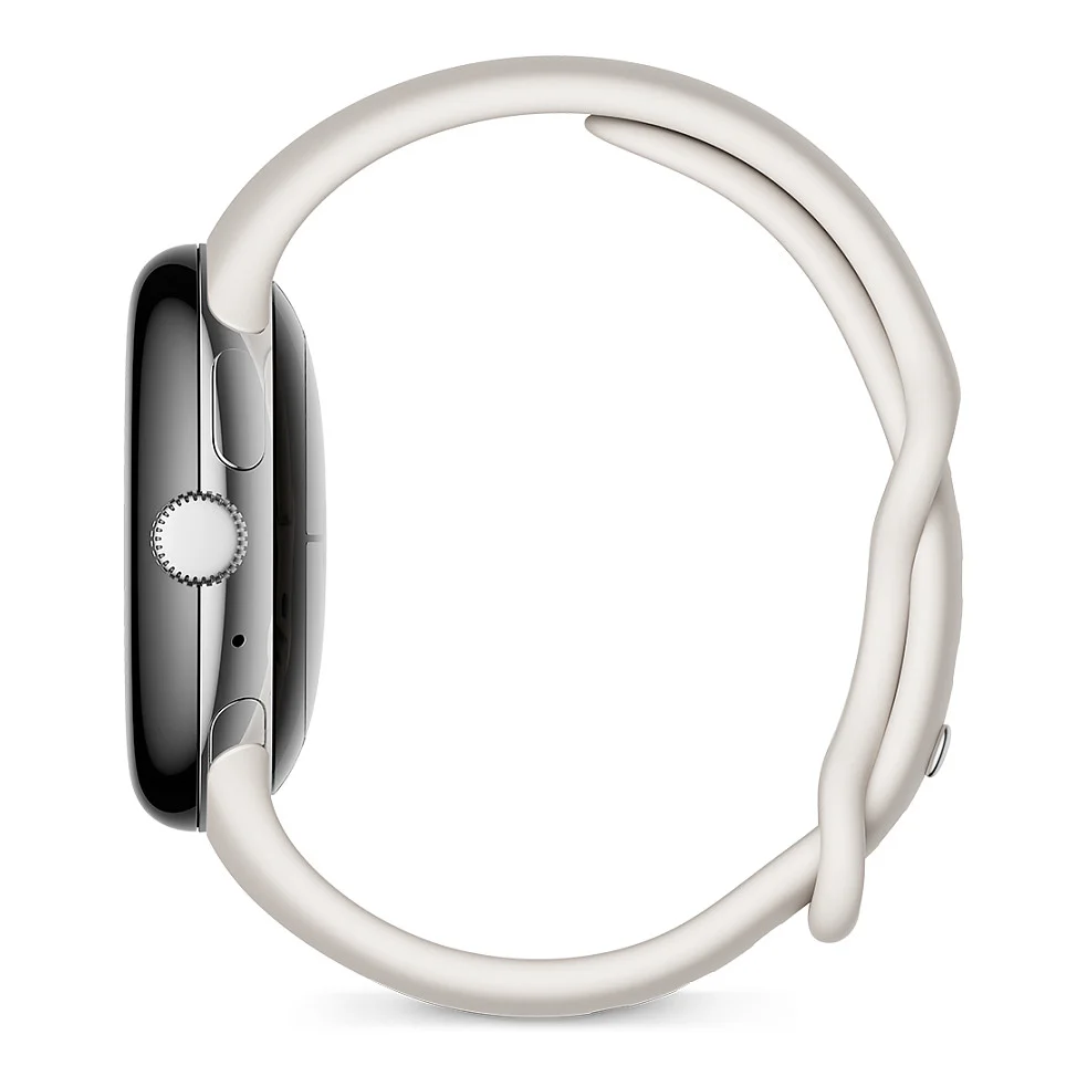 Google   Armband fr Smartwatch   S   L   Chalk   fr Pixel Watch Smartwatches & Fitnesstracker