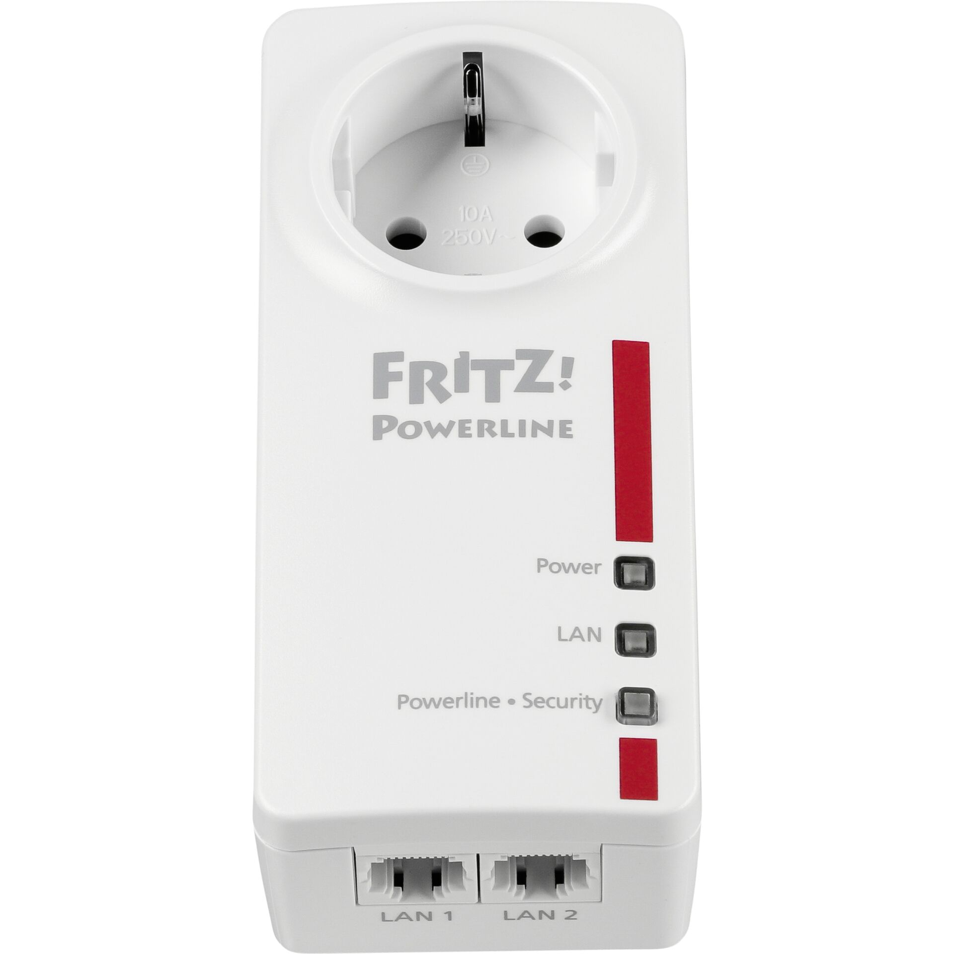 Powerline FRITZ  1220 Set 1200 Mbit s Ethernet LAN Weiss 2 Stueck e  Netzwerk