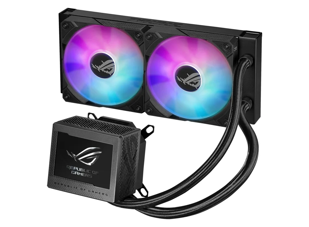 ASUS ROG Ryujin III 240 ARGB Prozessor All in One Fluessigkeitskuehler 12 cm Schwarz 1 Stueck e  PC-Zubehoer