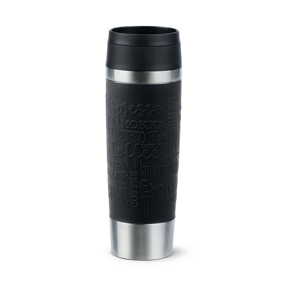 Emsa Isolierbecher Travel Mug  0 5 Liter  schwarz Zubehoer Kaffeemaschinen