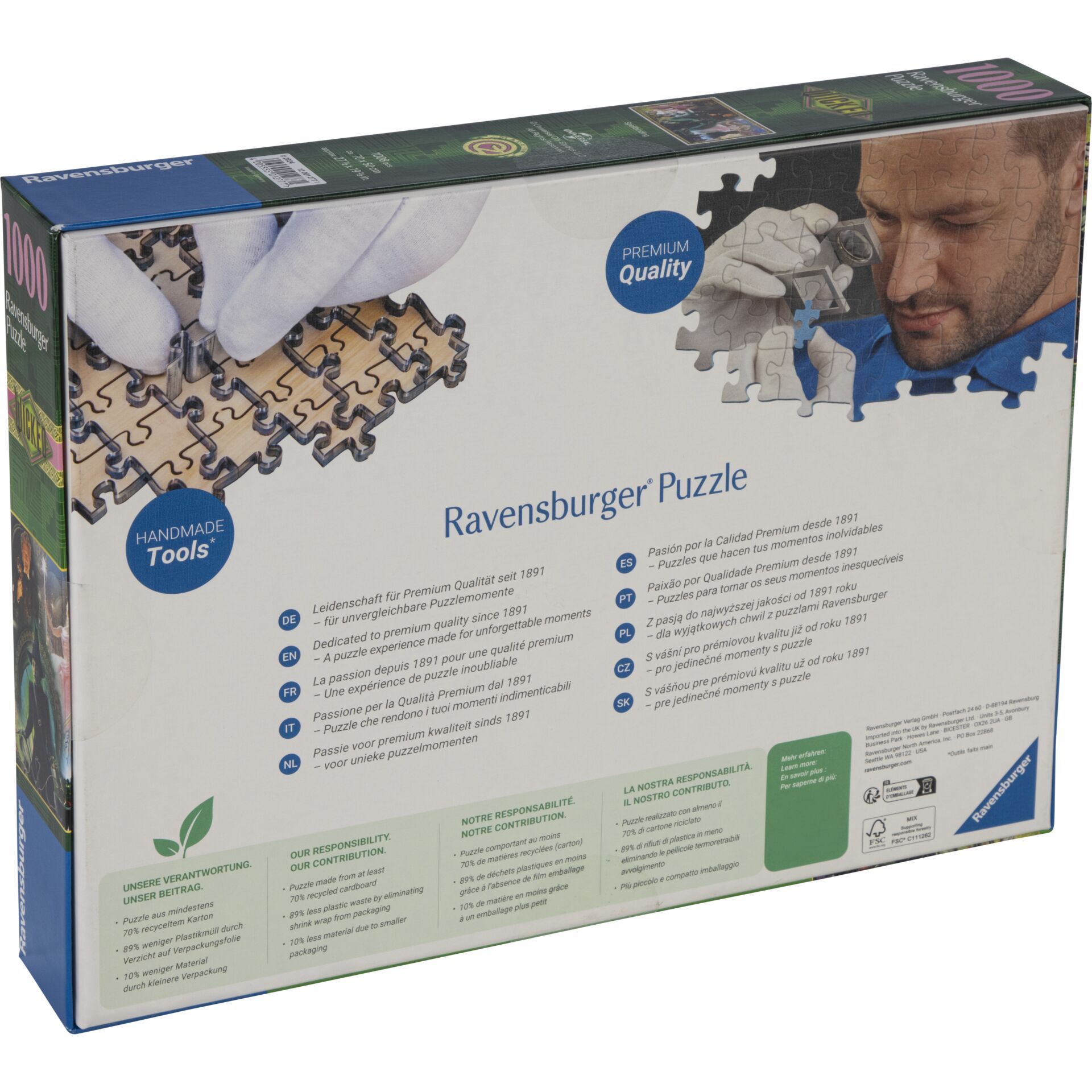 Ravensburger 1000 Teile Wicked Movie Brettspiele & Puzzle