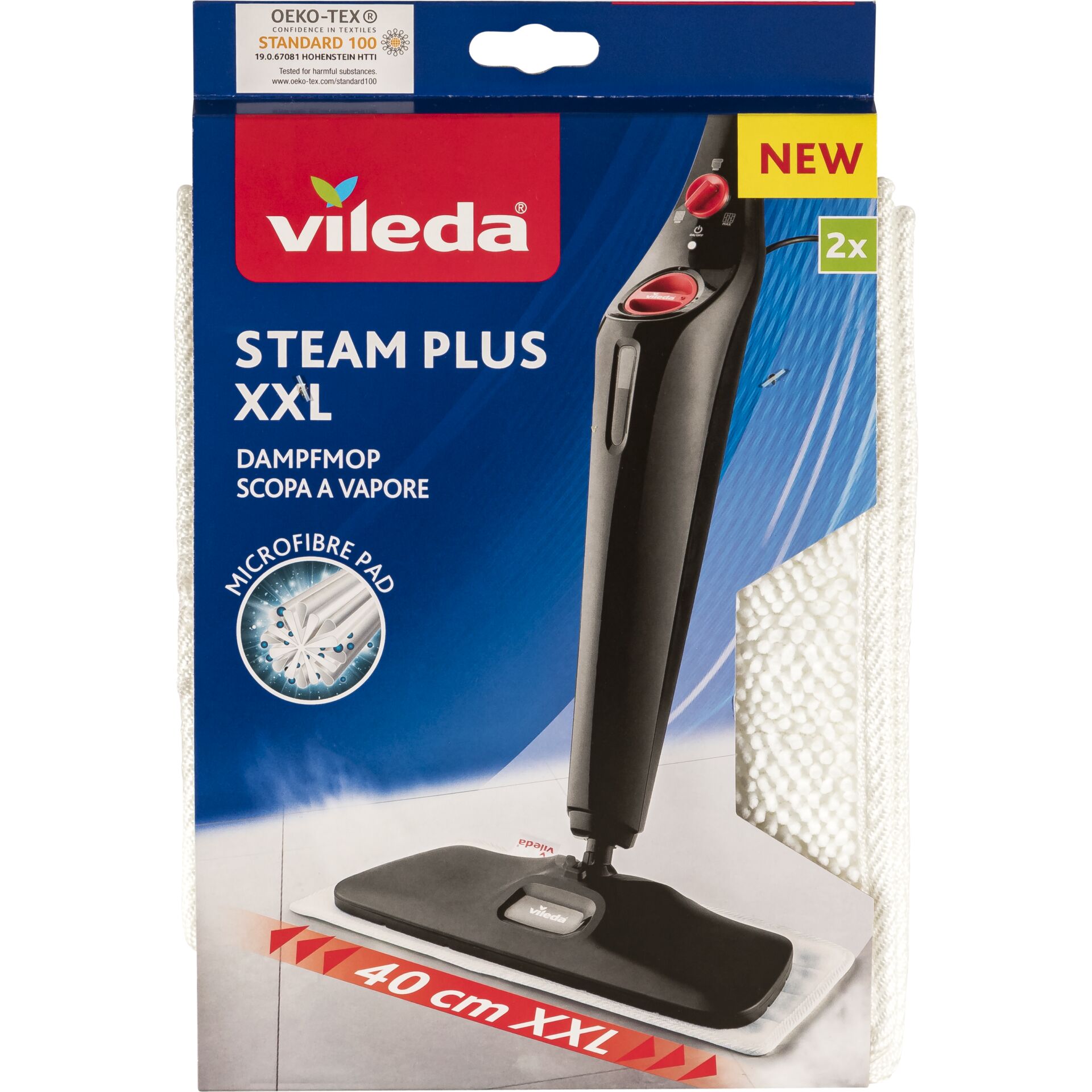 Vileda Steam XXL 3 0 Plus Nachfuellpack Zubehoer fuer Staubsauger & Reiniger