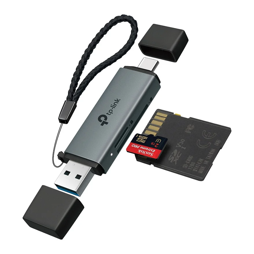 TP Link UA430D Kartenleser USB 3 1 Schwarz Switches