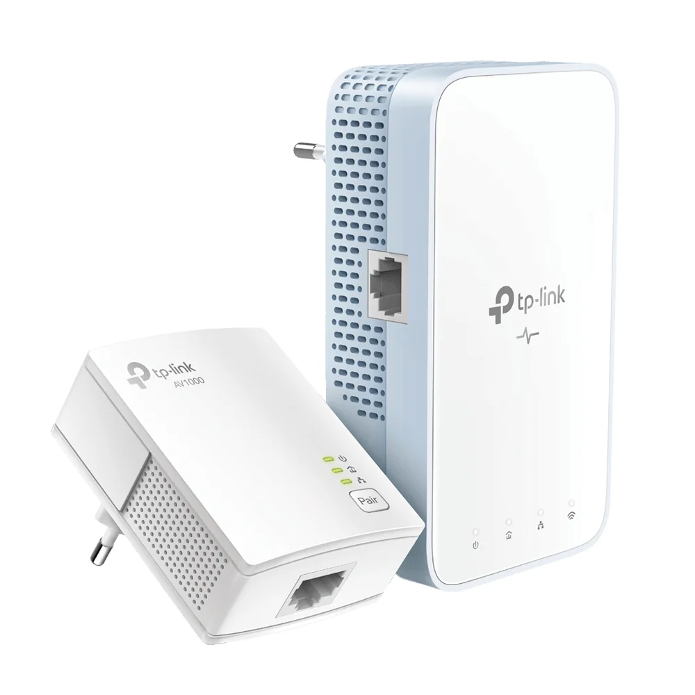 TP Link INTD Powerline TL WPA1000 KIT WL AC AV1000