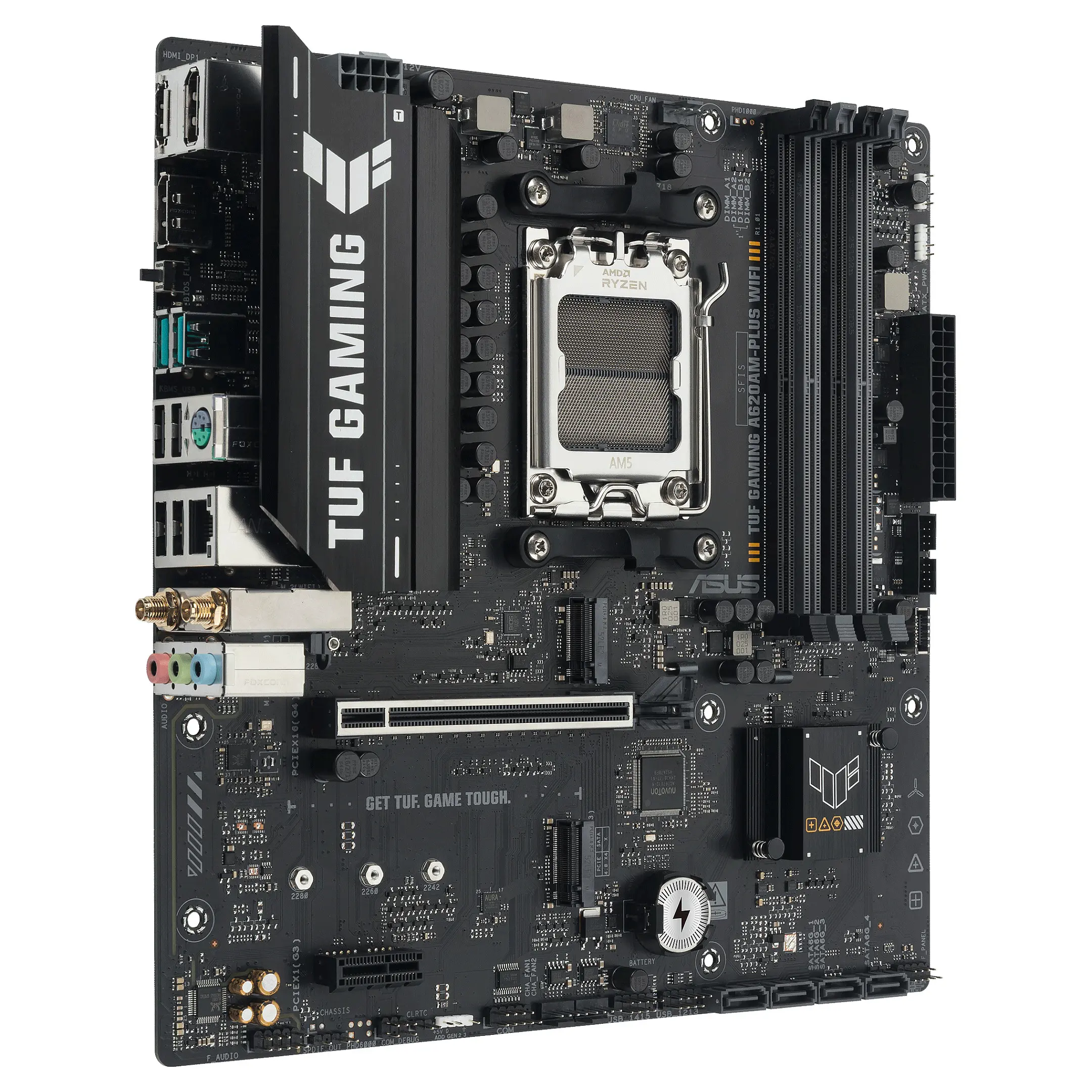 ASUS TUF GAMING A620AM PLUS WIFI AMD A620A Sockel AM5 micro ATX PC-Komponenten