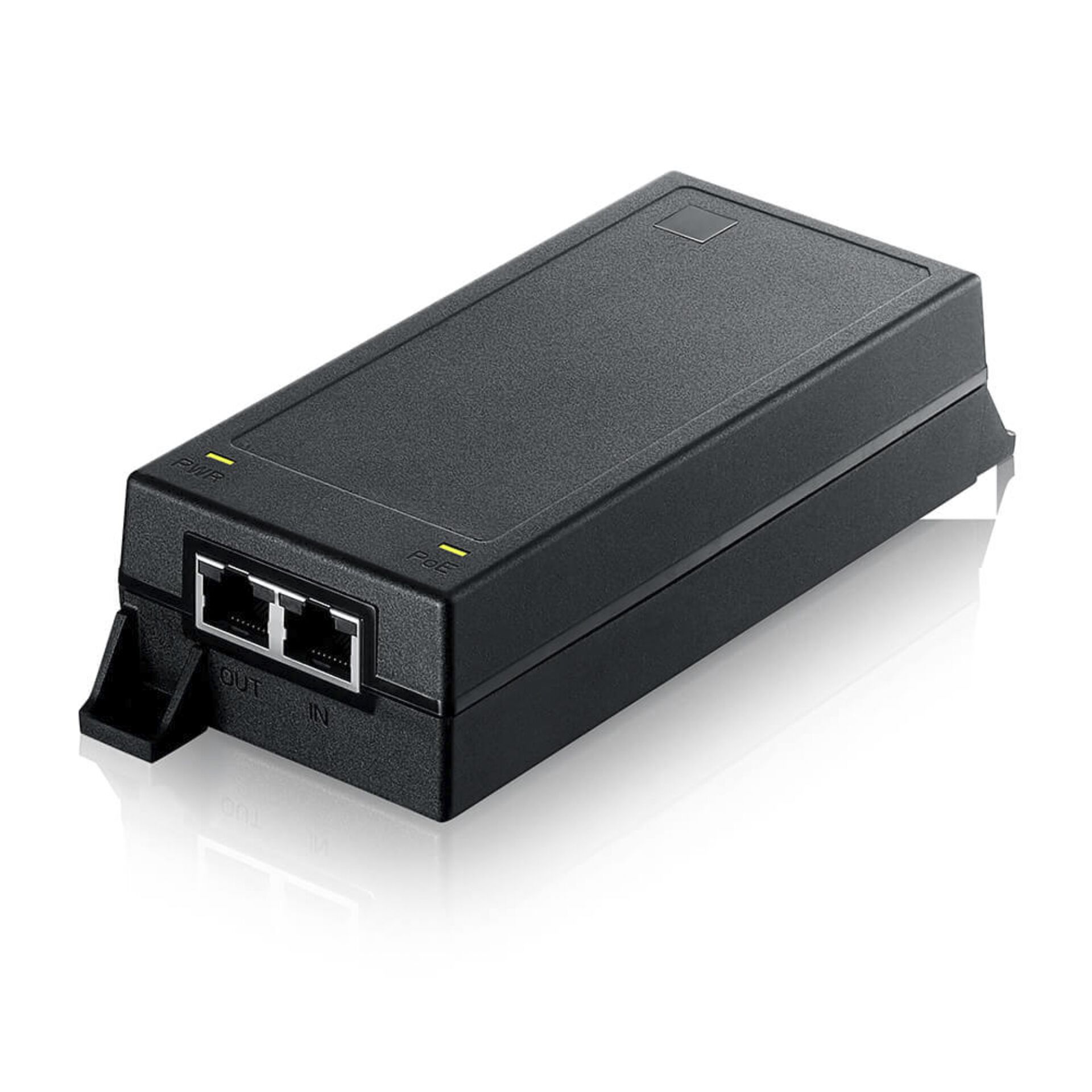 Zyxel PoE12 60W PoE Injector   60W   12V 5A   Netzteil fuer IP Kameras   Netzwerkgeraete POE-Injektoren