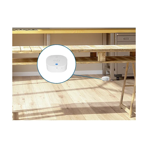 EUFY   Alarmflut  und Frostsensor   kabellos   wi fi   weiss Wassersensoren