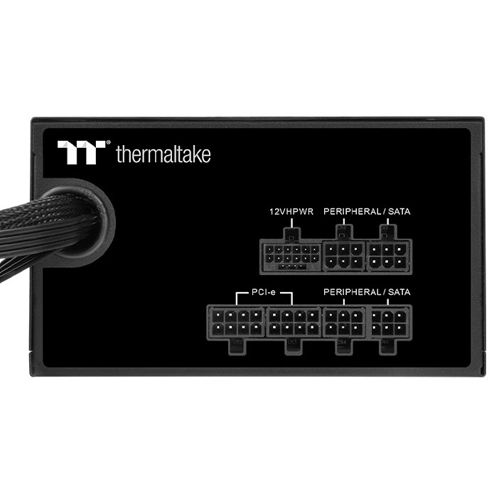 Thermaltake 850W Smart BM3 Netzteil 80  Bronze Effizienz Schwarz Netzteile