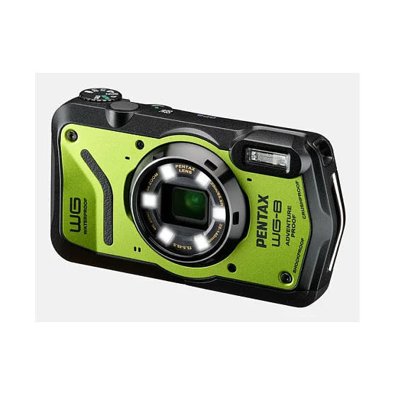 Pentax WG 8 gruen USB C Kamera & Foto