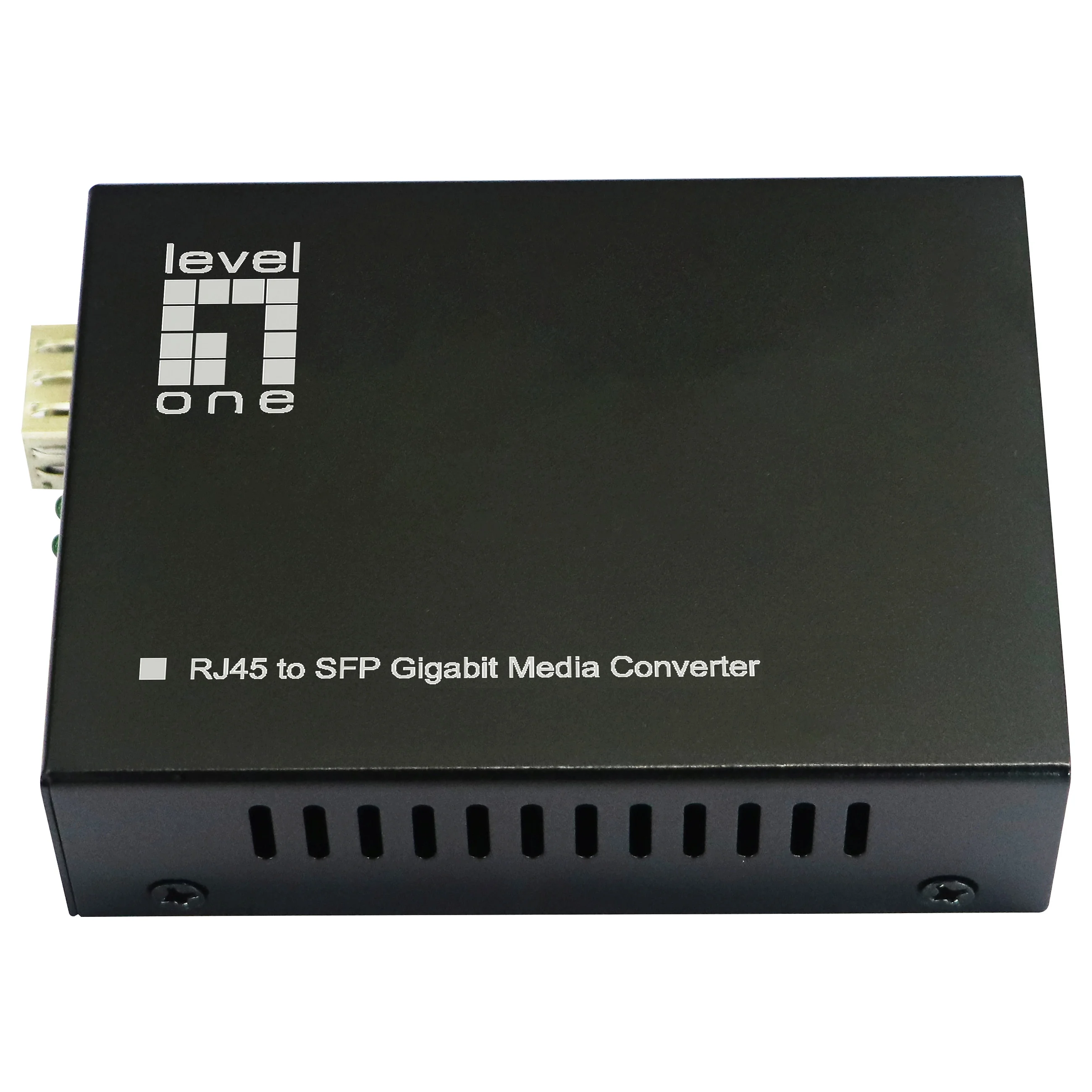 LevelOne RJ45 zu SFP Gigabit Medienkonverter 802 3bt 90W PoE PSE