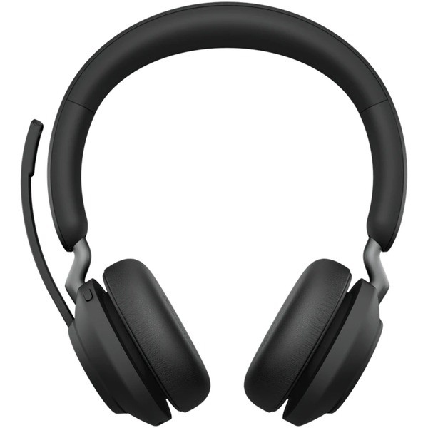 Jabra Evolve2 65 Kopfhoerer Kabellos Kopfband Buero Callcenter USB Typ A Bluetooth Ladestation Schwarz Over-Ear