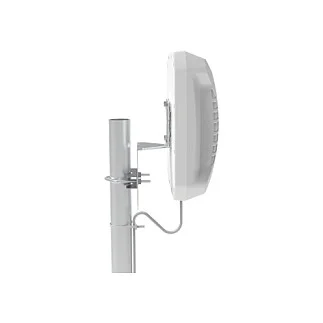 Poynting 5G LTE Antenne A XPOL 0002 V3 03 Mast Wand 11dBi Flat MIMO SMA M 10m Kabel Weiss Antennen