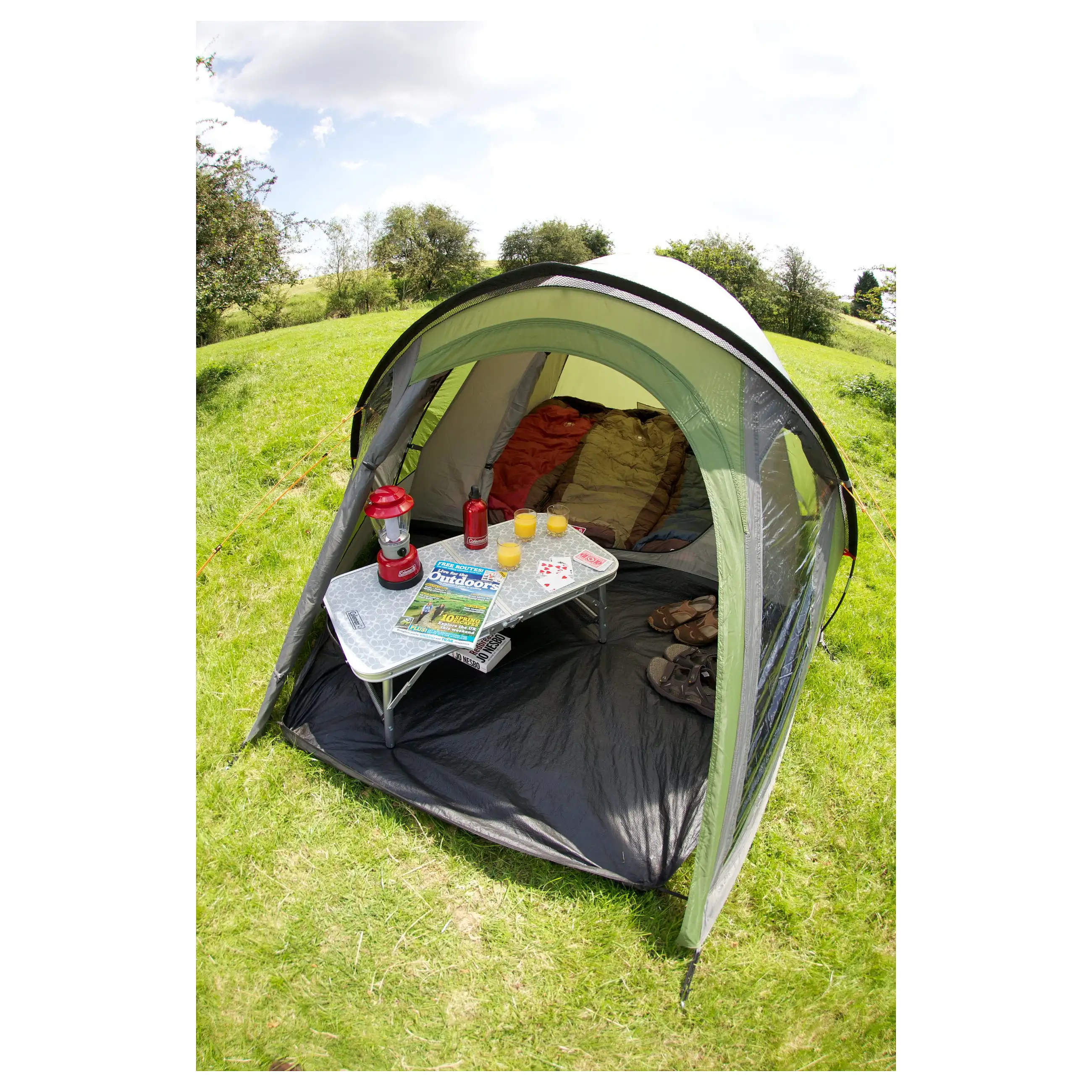 Coleman Darwin 4 Plus 4 Personen Active Zelt Camping