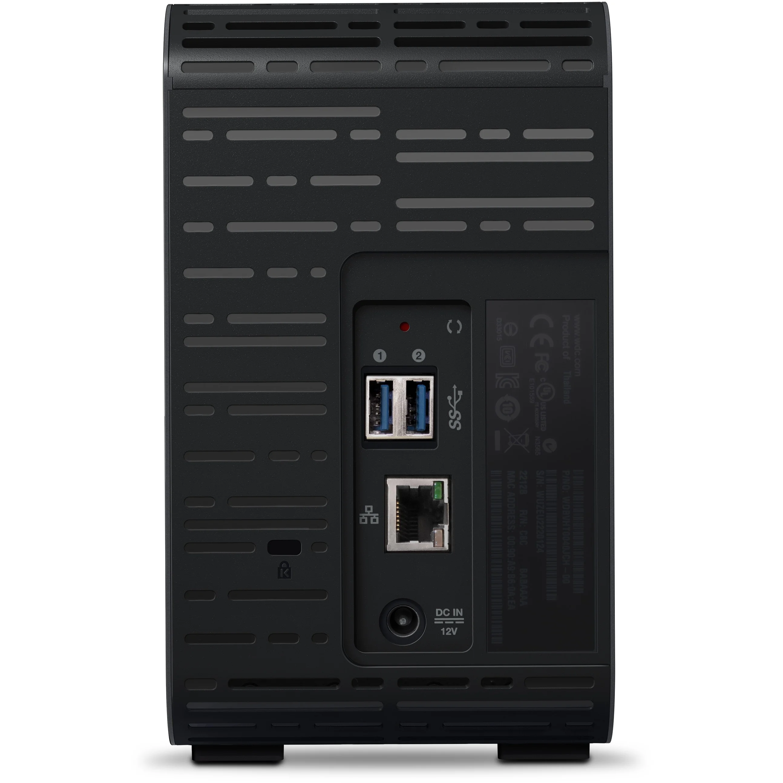 Western Digital 3 5 4TB WD My Cloud EX2 Ultra  HDD 2TBx2  Speichermedien