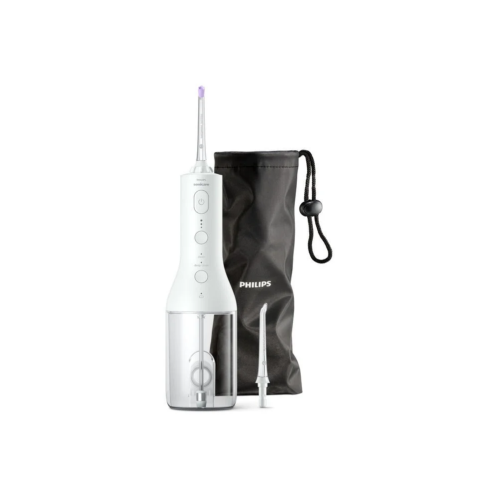 Philips Munddusche Power Flosser 3000 HX3826 31  weiss Zahnpflege