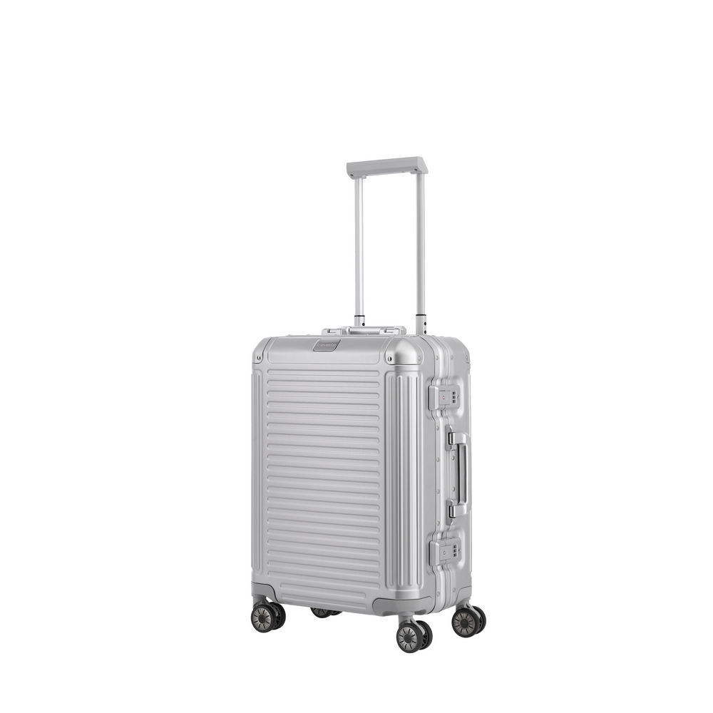 TRAVELITE 4 Rollen Trolley Aluminium Next  silber Taschen & Rucksaecke