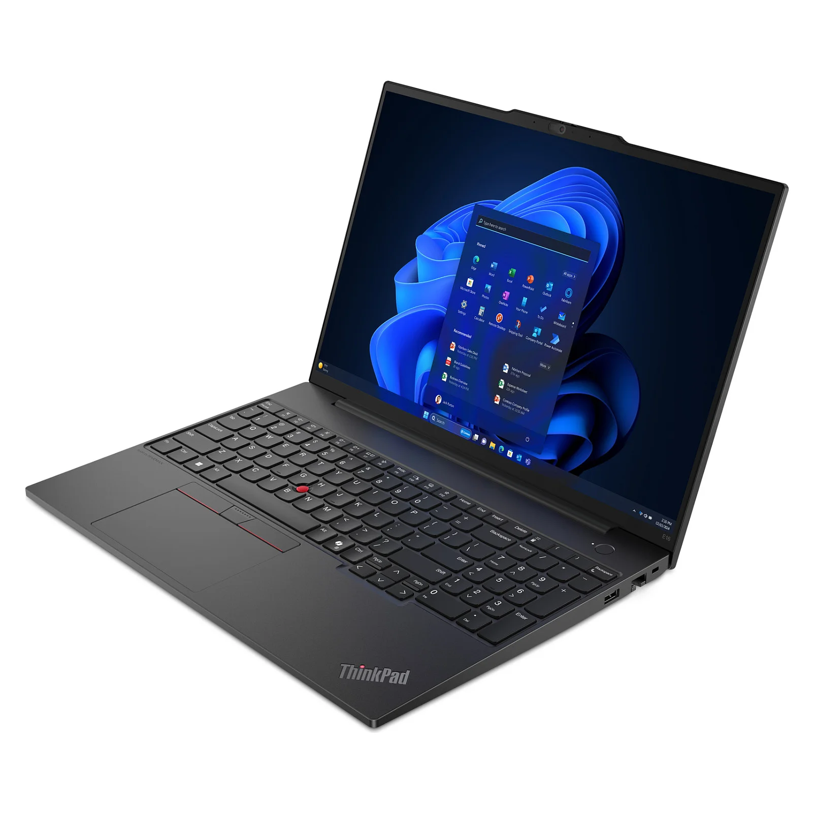 Lenovo ThinkPad E16 Gen 2  Intel  Intel Core Ultra 7 155H Laptop 40 6 cm  16   WUXGA 32 GB DDR5 SDRAM 1 TB SSD Wi Fi 6E  802 11ax  Windows 11 Pro Deutsch Schwarz Notebooks & E-Book Reader