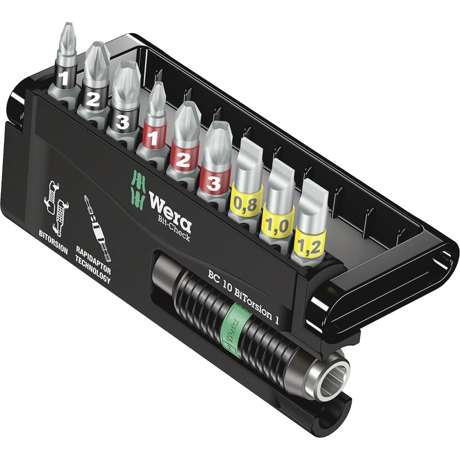 Wera Bit Check 10 BiTorsion 1 Bohrer- & Schrauberzubehoer